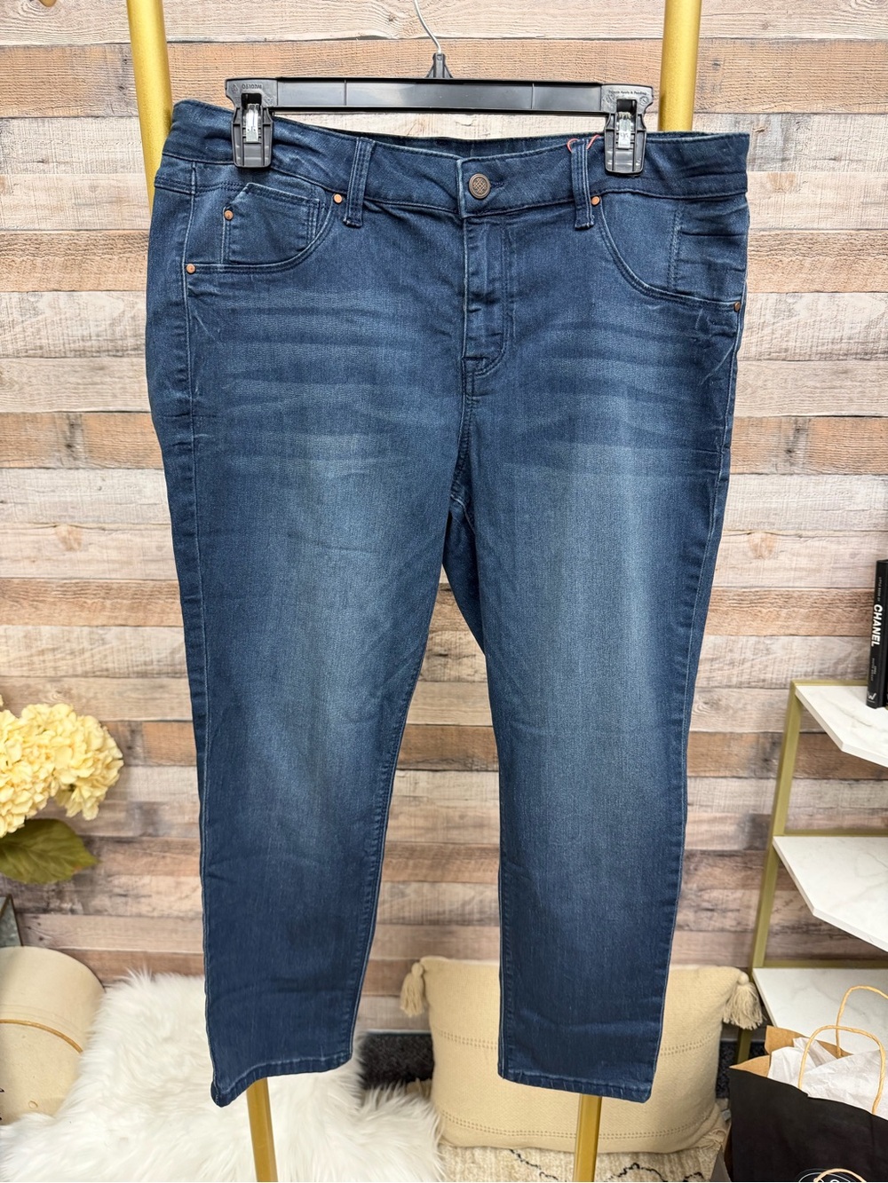 Blue Laurie Felt Las Angeles Skinny Jeans